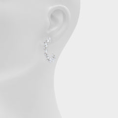 Aldo Adedrimar Silver/Clear Multi Women's Cubic Zirconia - Earrings Women|Accessories