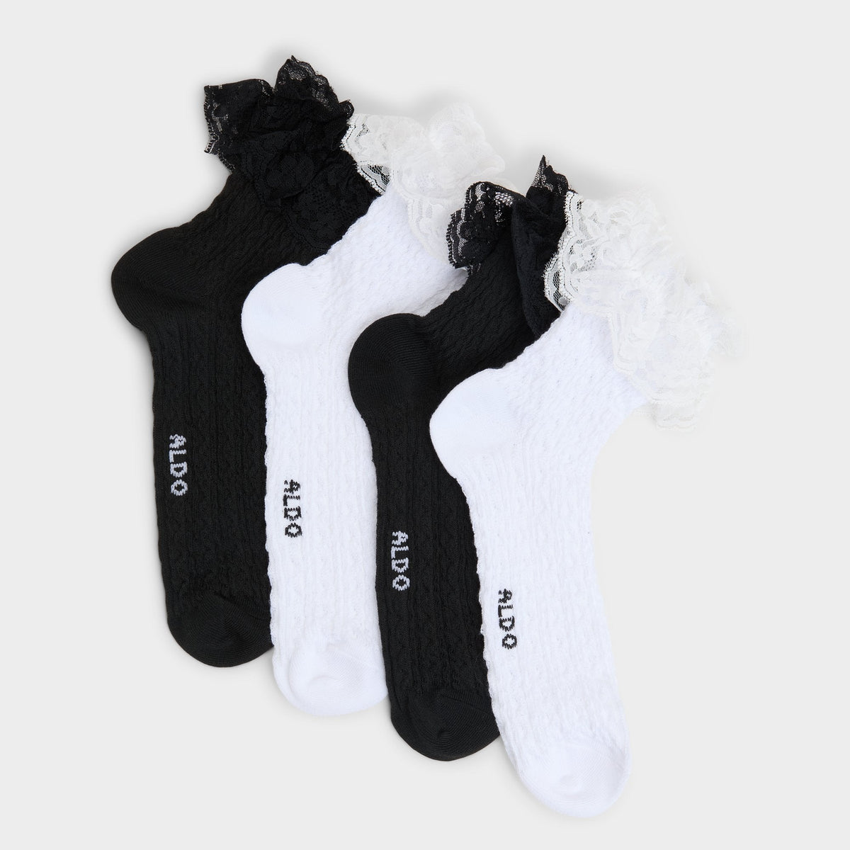 Aldo Lacefrills White Women's Socks - Socks Women|Accessories
