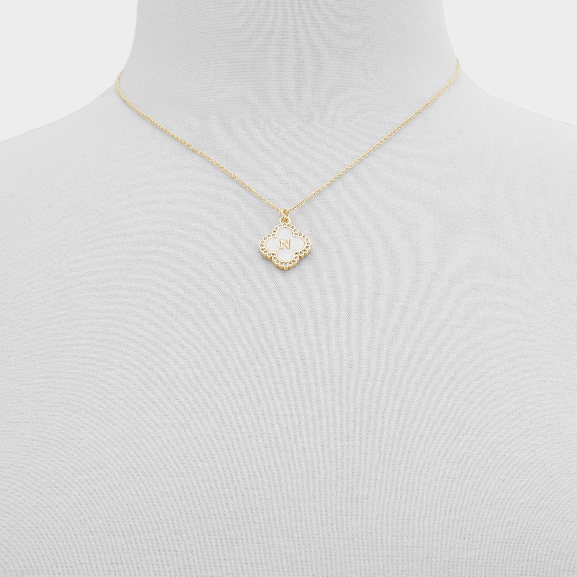 Aldo Broisa Gold Women's Cubic Zirconia - Necklace Women|Accessories