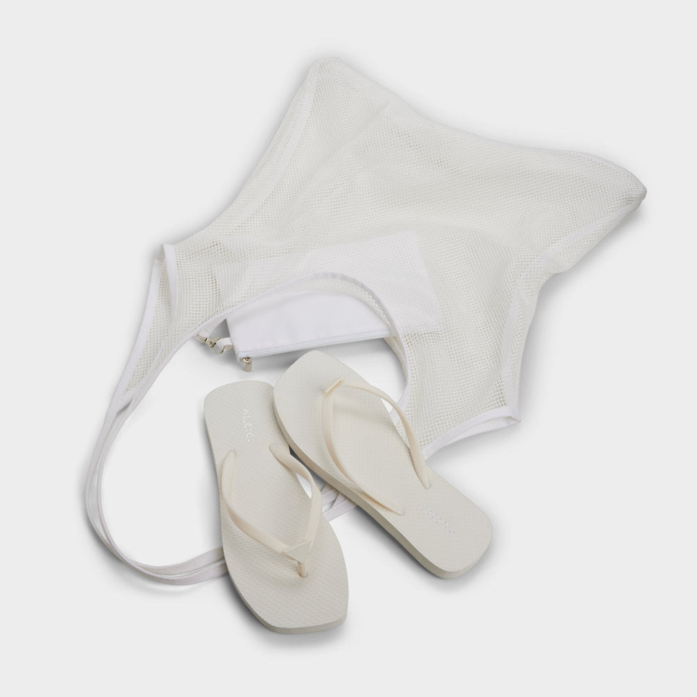 Aldo Beachready White Women's Jelly Sandals & Flip Flops - Flip flop Women