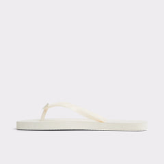 Aldo Beachready White Women's Jelly Sandals & Flip Flops - Flip flop Women