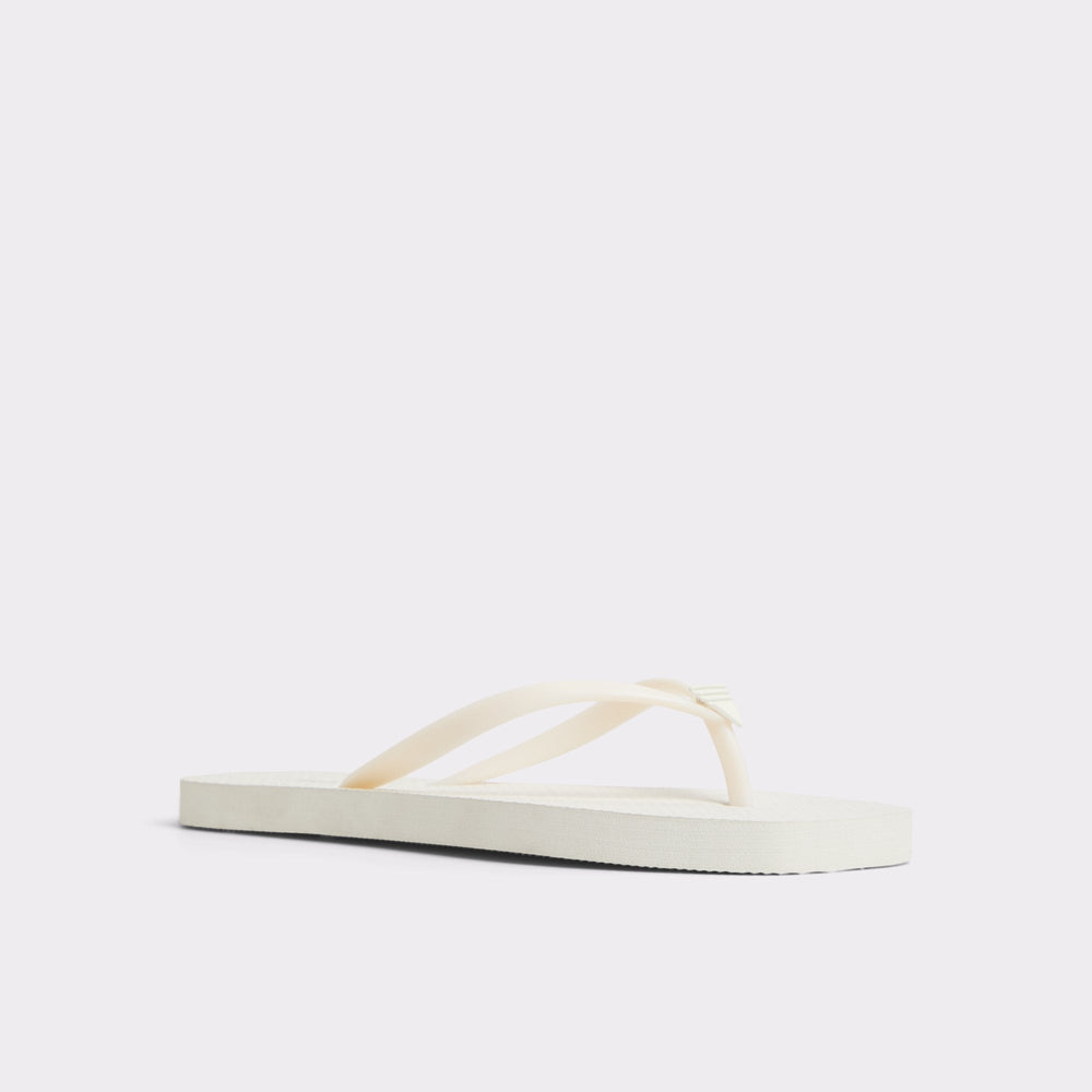 Aldo Beachready White Women's Jelly Sandals & Flip Flops - Flip flop Women