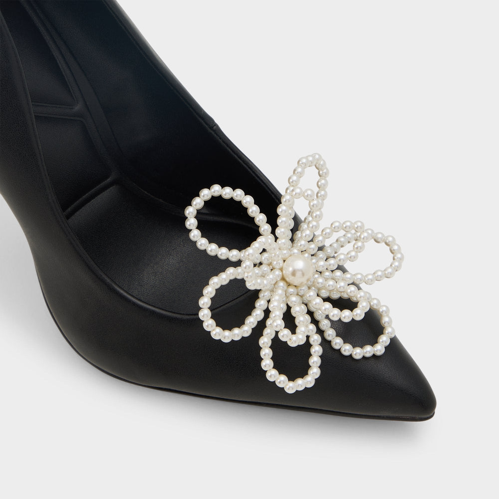 Aldo Flowerclip in Ice - Decorative shoe clip Women