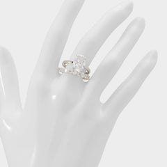 Aldo Ovalsparkles in Silver Clear Multi - Ring Women|Accessories