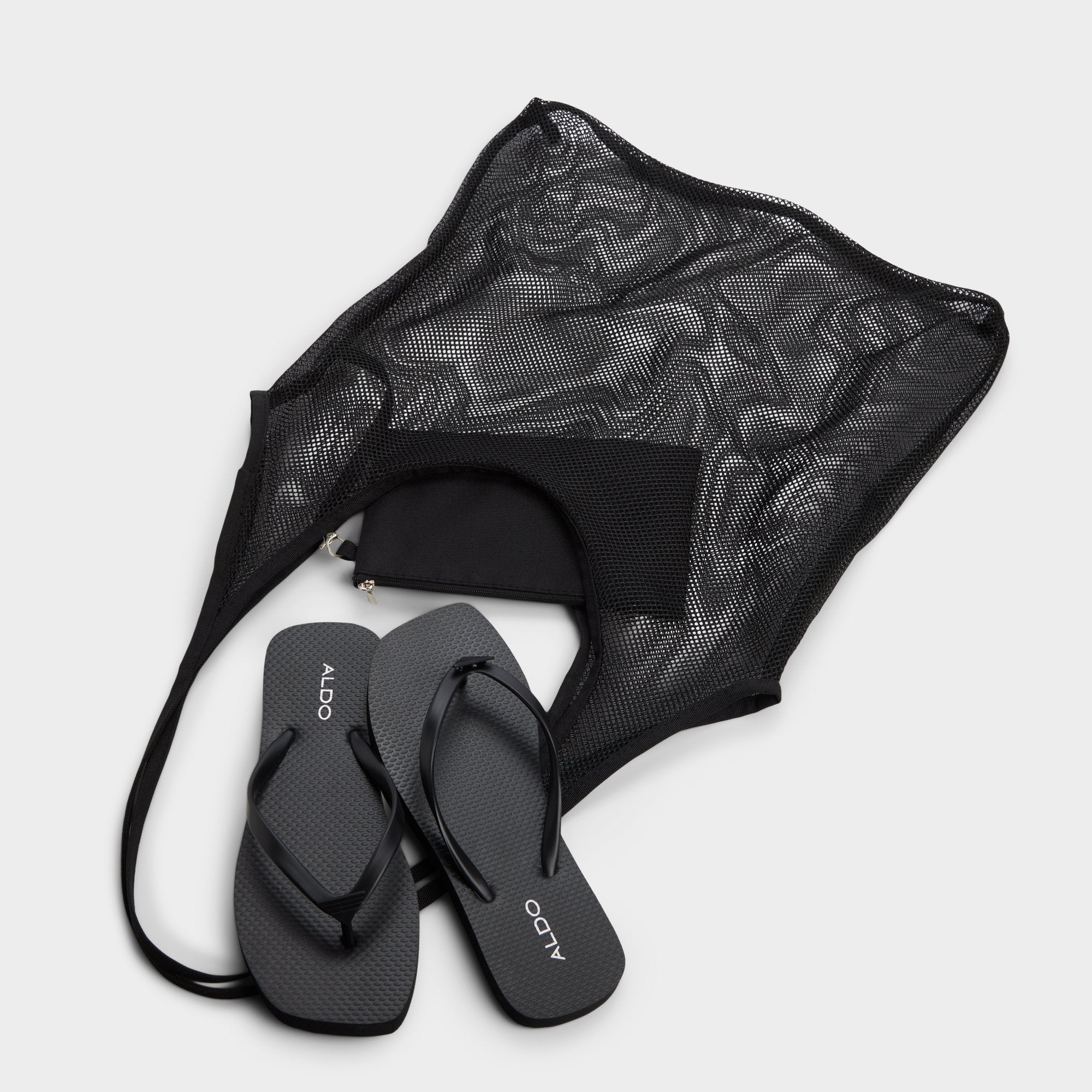Aldo Beachready Black Women's Jelly Sandals & Flip Flops - Flip flop Women
