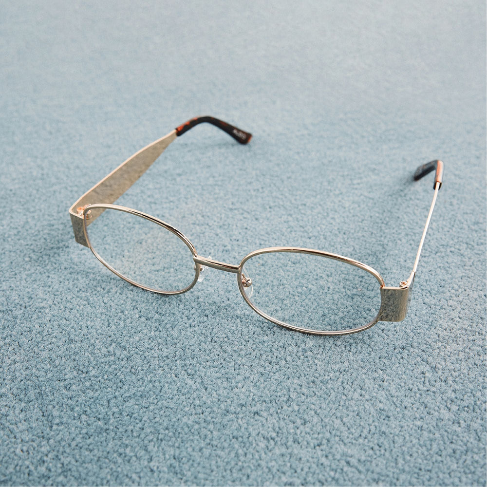 Aldo Nulin in Gold - Non-prescription reading glasses Women|Accessories