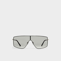 Aldo Priren Black/Gold Multi Women's Shield - Shield sunglasses Women|Accessories