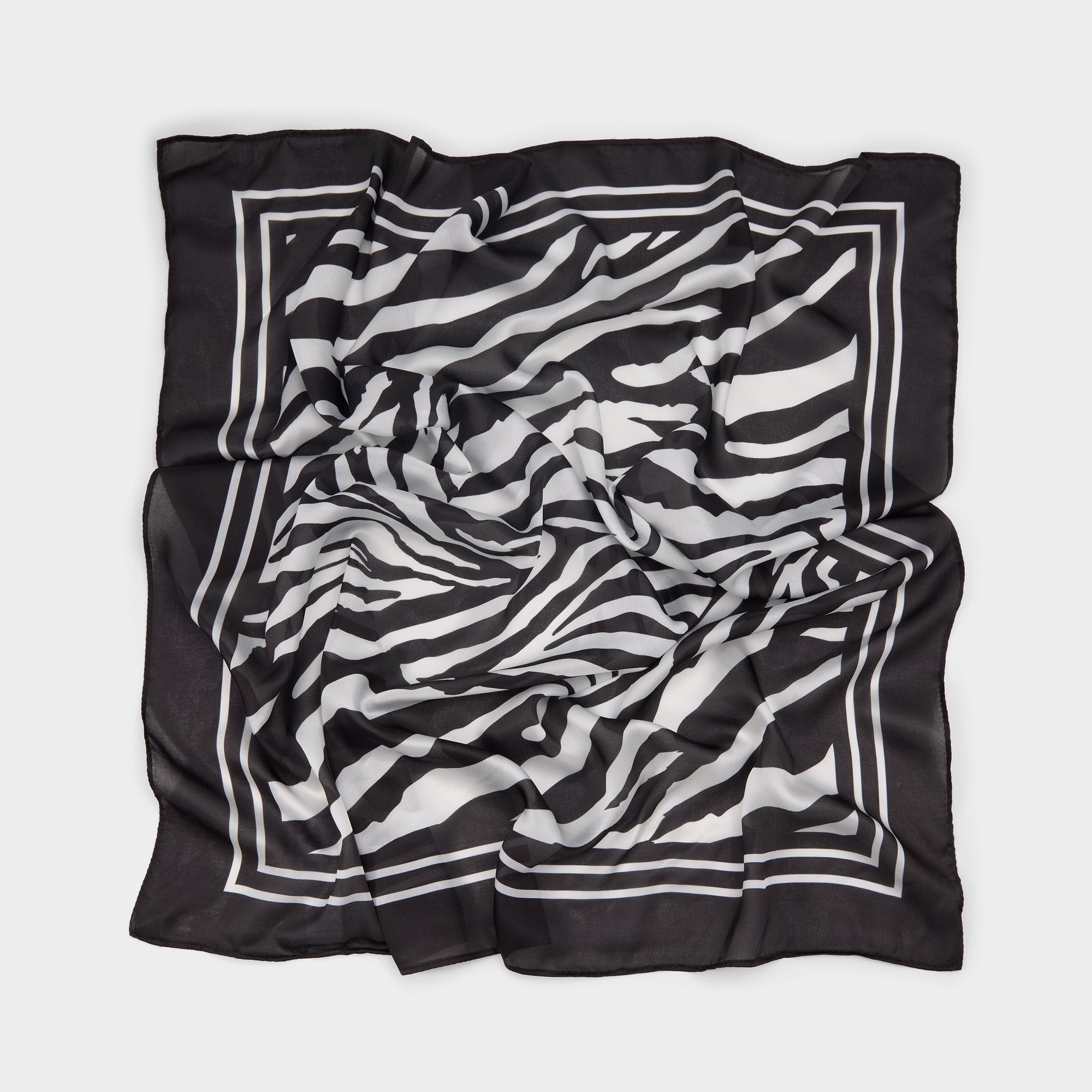 Aldo Zebria Black/White Women's Scarves - Scarf Women|Accessories
