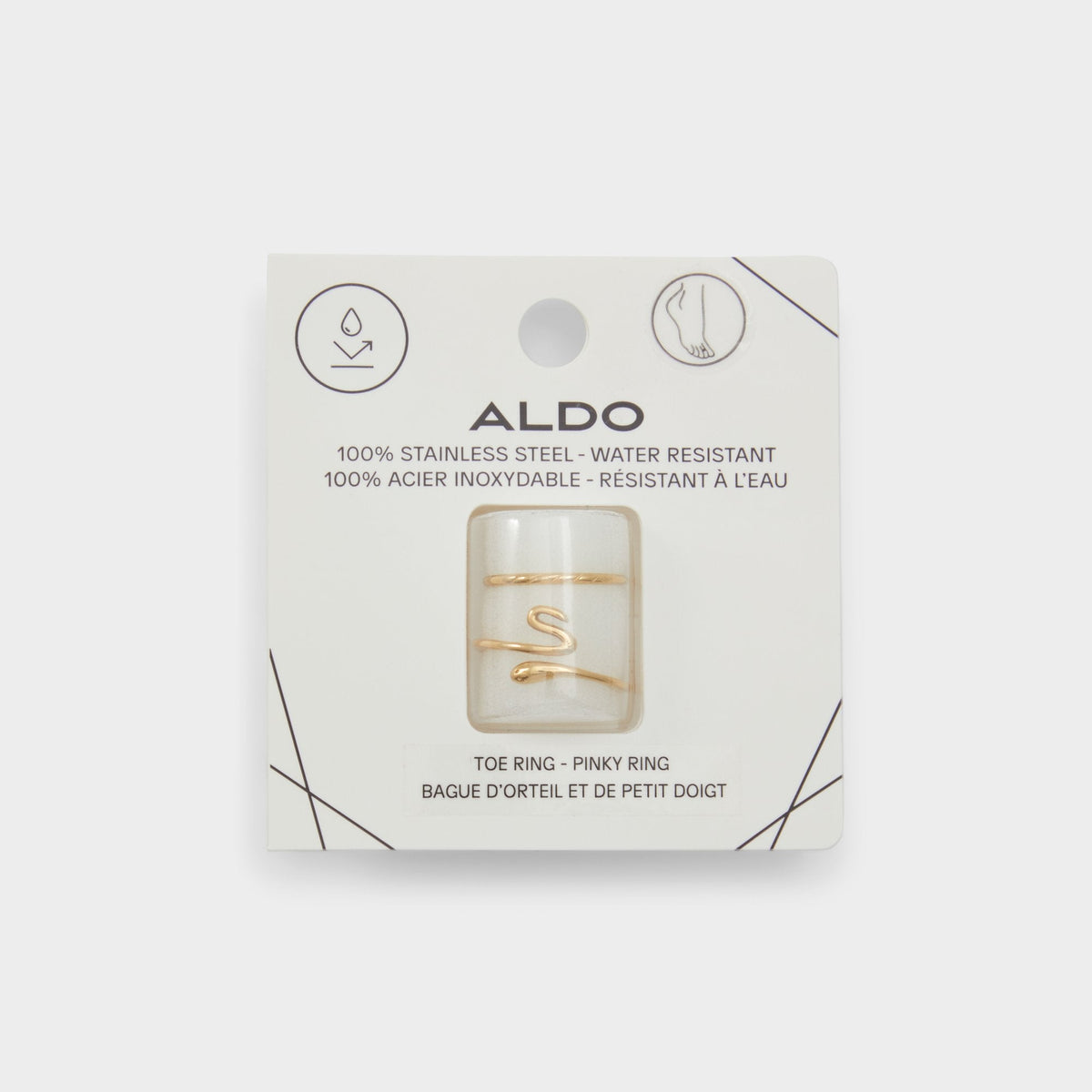Aldo Valalever Gold Women's Rings - Toe ring Women|Accessories