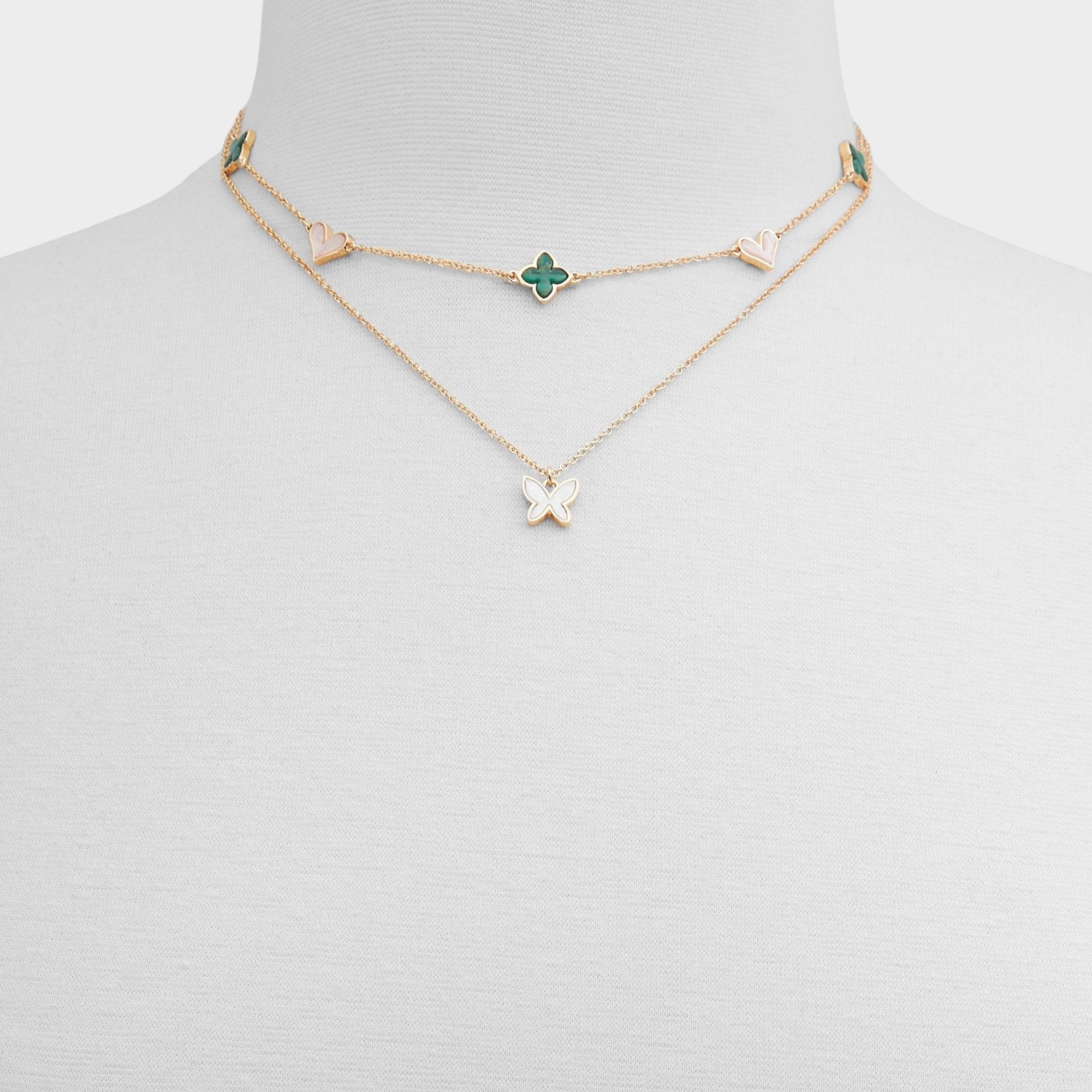 Aldo Cheriish Pastel Multi Women's Necklaces - Layered necklace Women|Accessories