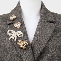 Aldo Cocquettepins in Ice - Decorative brooch Women|Accessories
