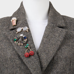 Aldo Chillvibes in Red - Decorative brooch Women|Accessories