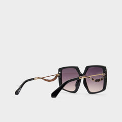 Aldo Asya Black/Gold Multi Women's Square - Square sunglasses Women|Accessories