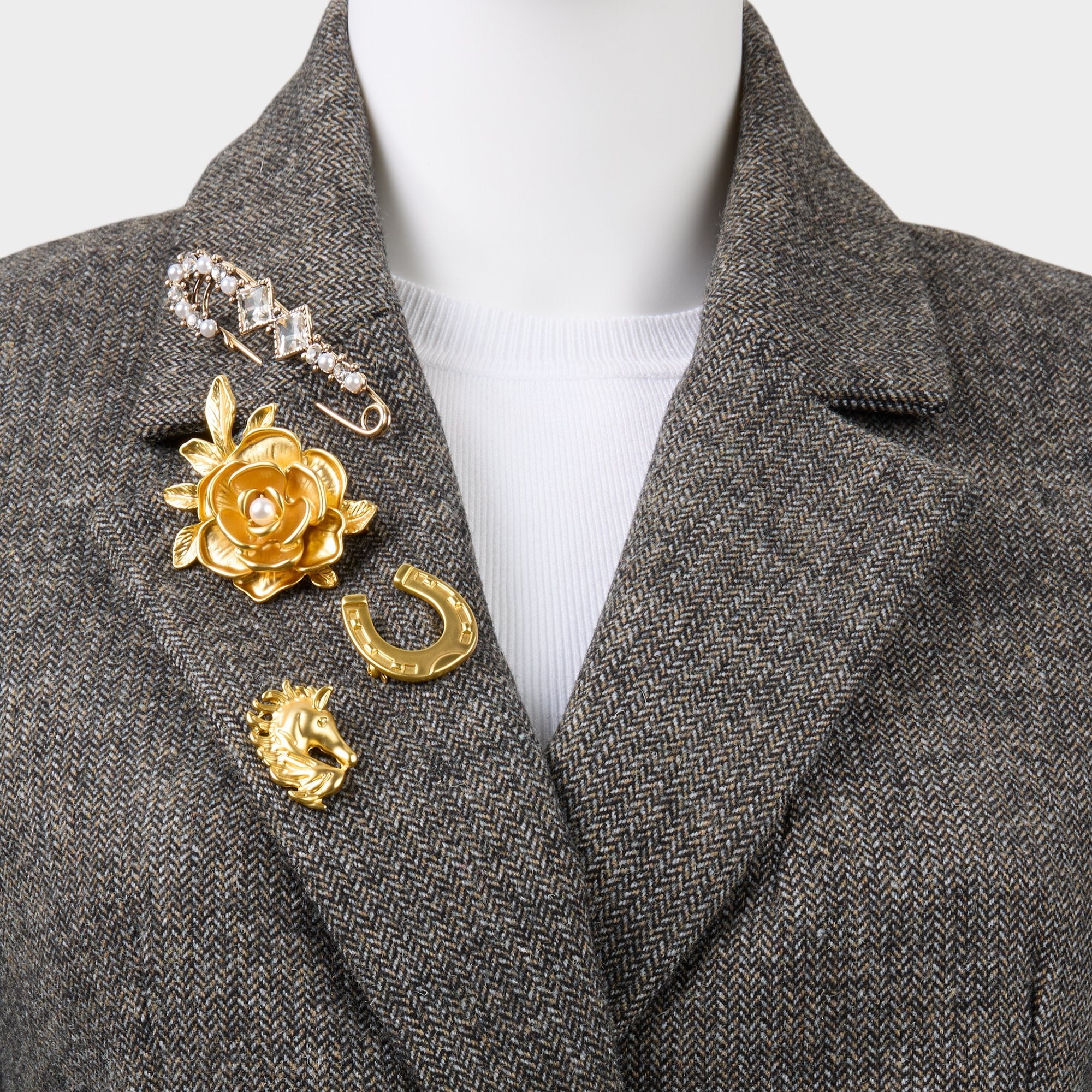 Aldo Wildatheart in Gold - Decorative brooch Women|Accessories