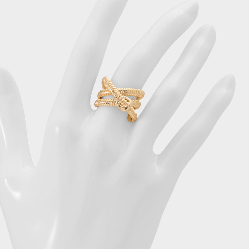Aldo Beltura in Gold Clear Multi - Ring Women|Accessories