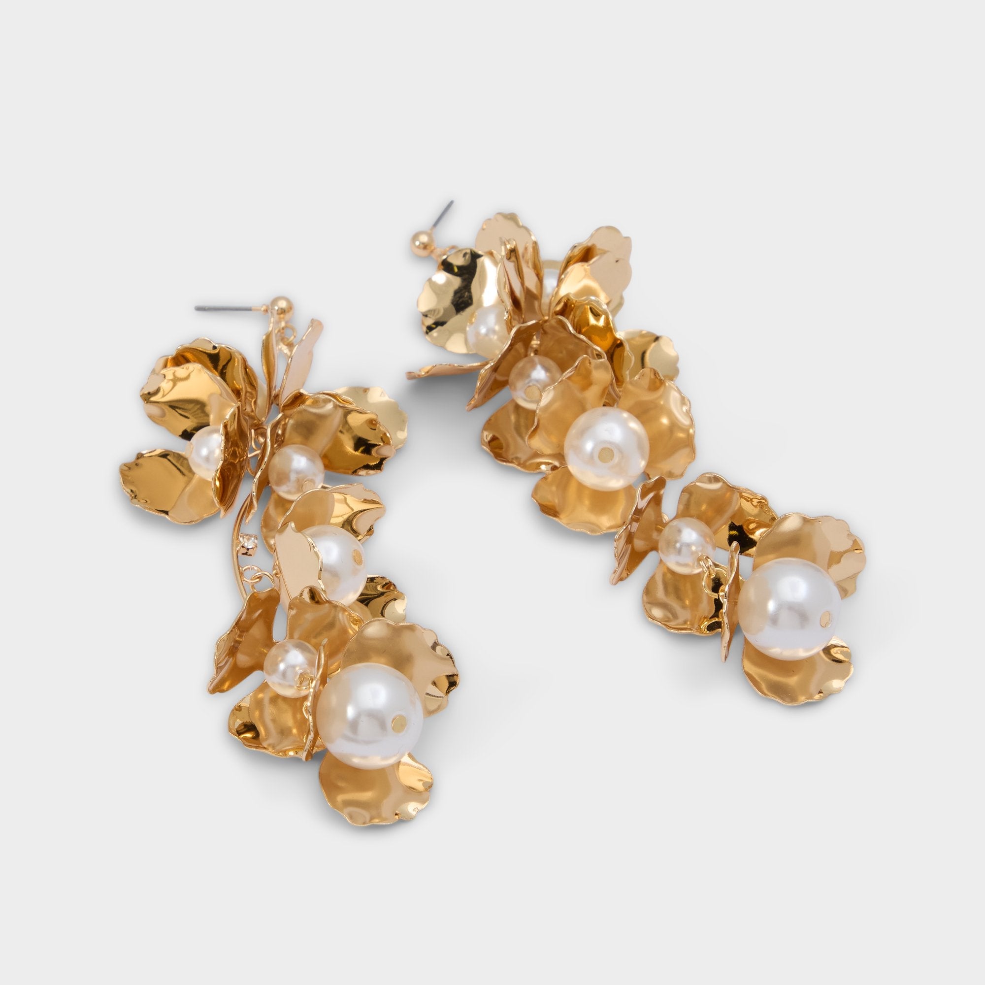 Aldo Serrenna Gold Women's Earrings - Chandelier earrings Women|Accessories