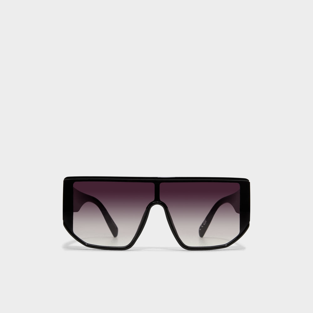 Aldo Thiedan Black/Gold Multi Women's Shield - Shield sunglasses Women|Accessories