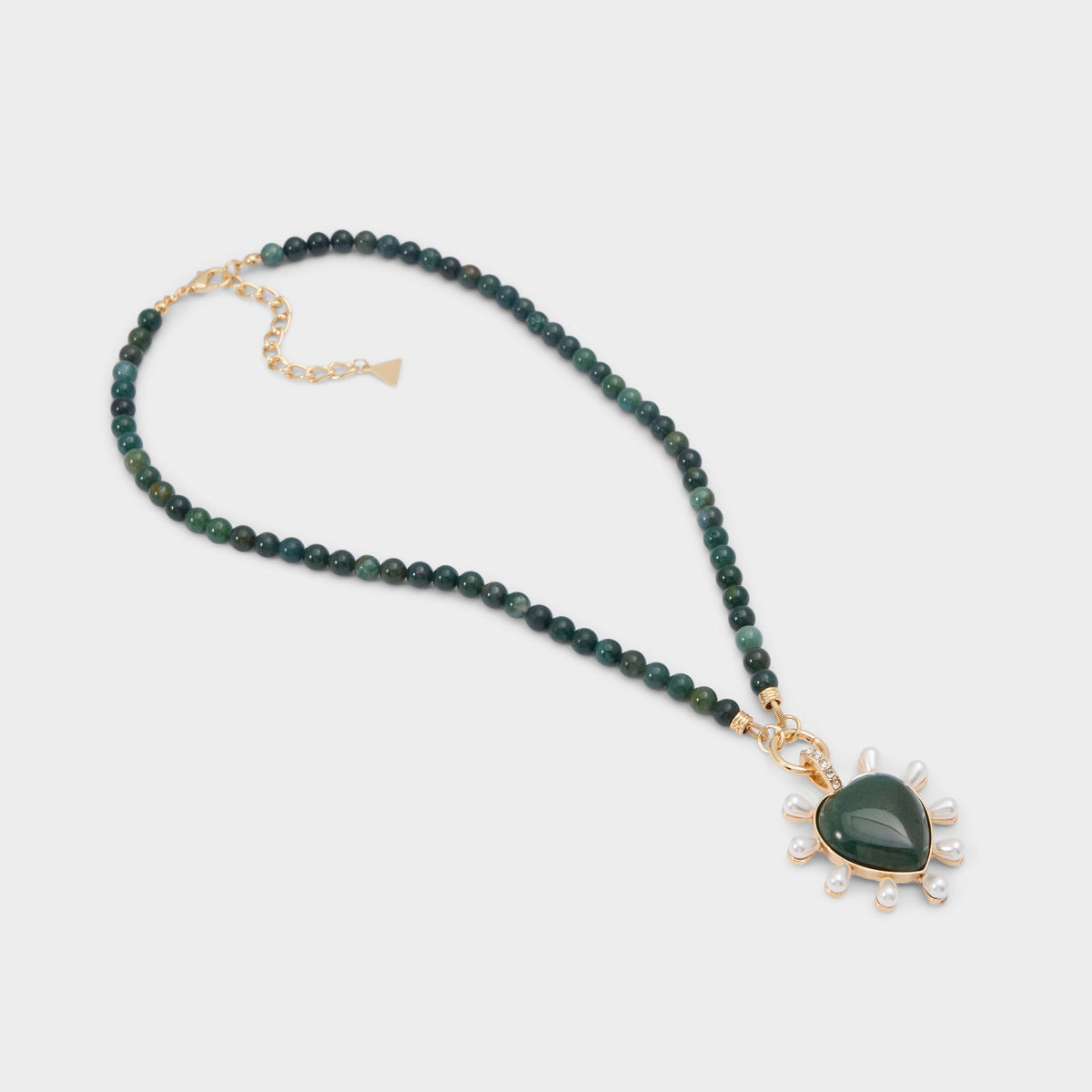 Aldo Preciousheart in Dark Green - Necklace Women|Accessories