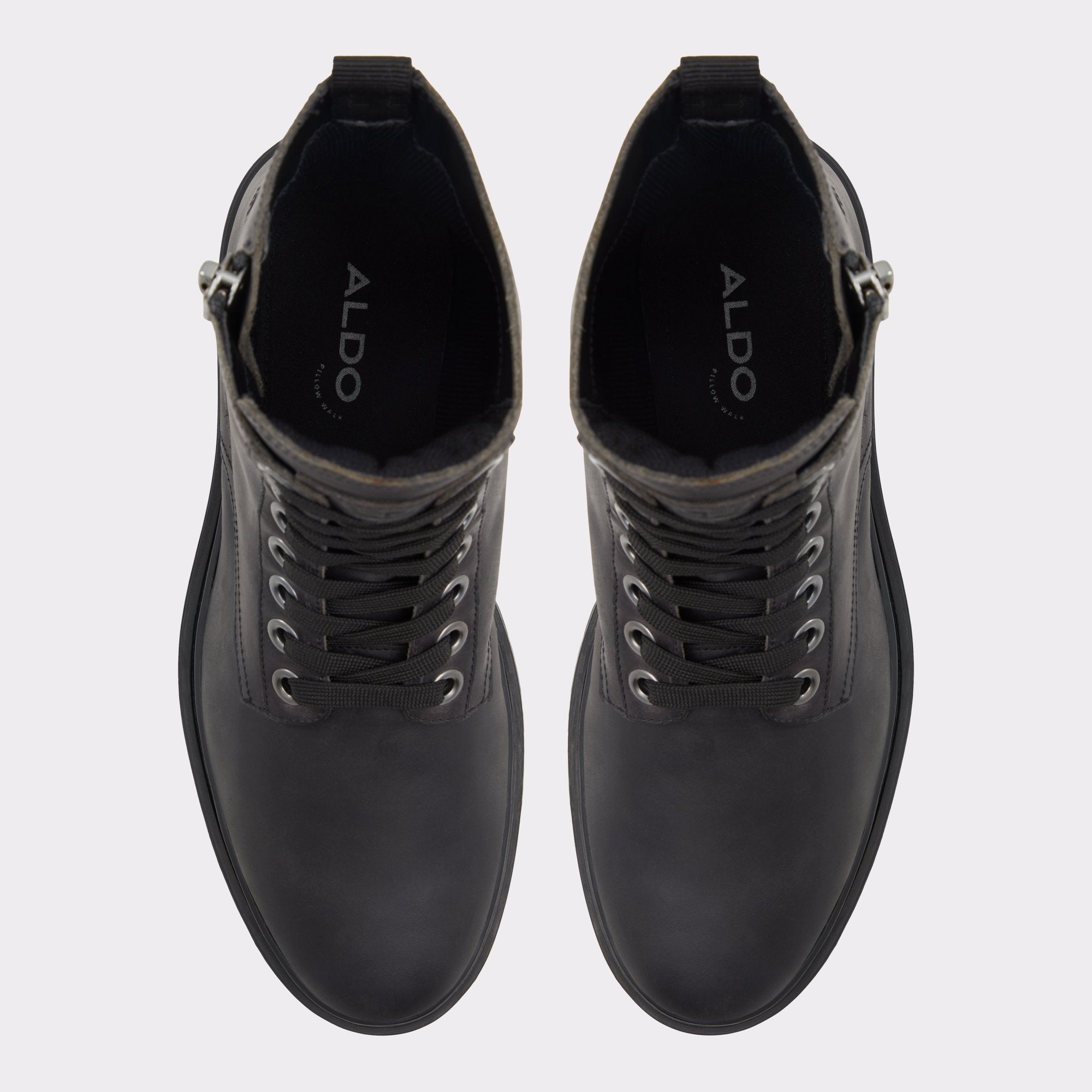 Aldo Roby Open Black Men's Lace-up boots - Lace-up boot, Lug sole Men