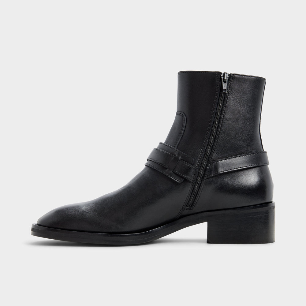 Aldo Marcos in Black - Ankle boot, Block heel Men