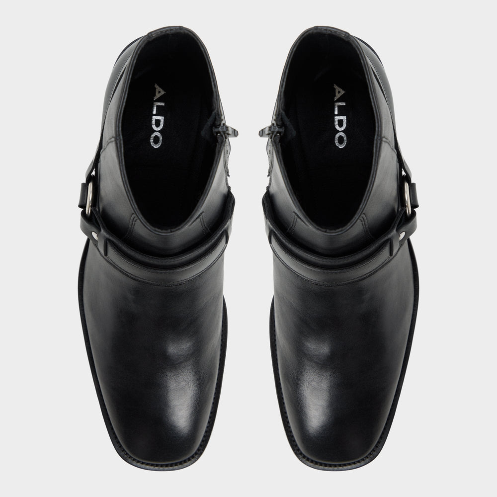 Aldo Marcos in Black - Ankle boot, Block heel Men
