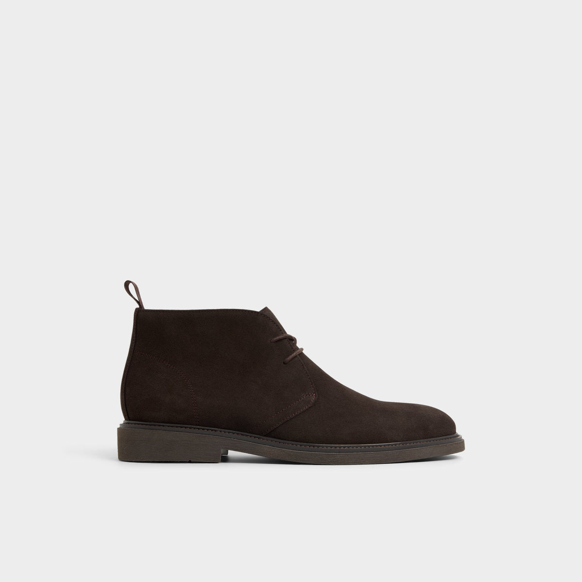 Aldo Jefrey Dark Brown Leather Suede Men's Chukka boots - Chukka boot Men