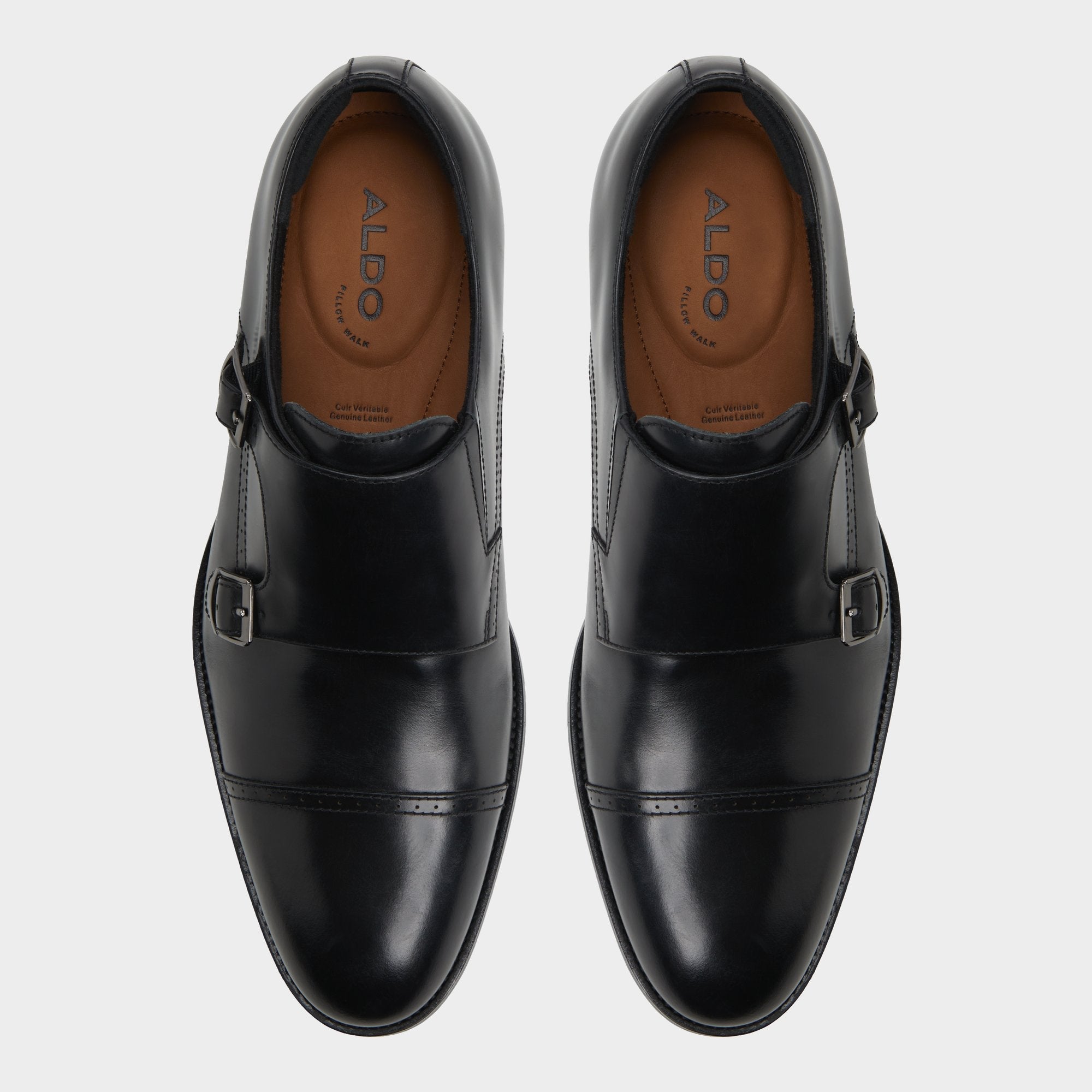 Aldo Zelasien in Black - Monkstrap loafer Men