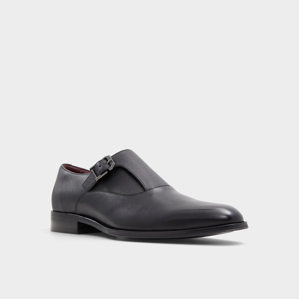 Aldo Dashing Other Black Men's Loafers & Slip-Ons - Monkstrap loafer Men