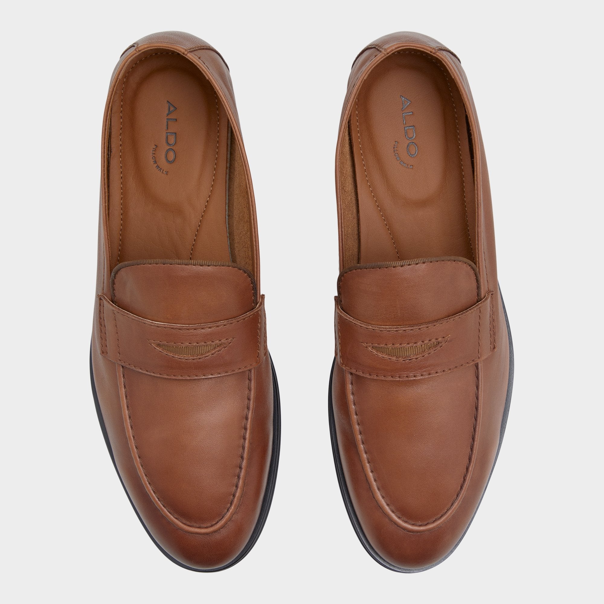 Aldo Journey Cognac Men's Loafers & Slip-Ons - Loafer Men