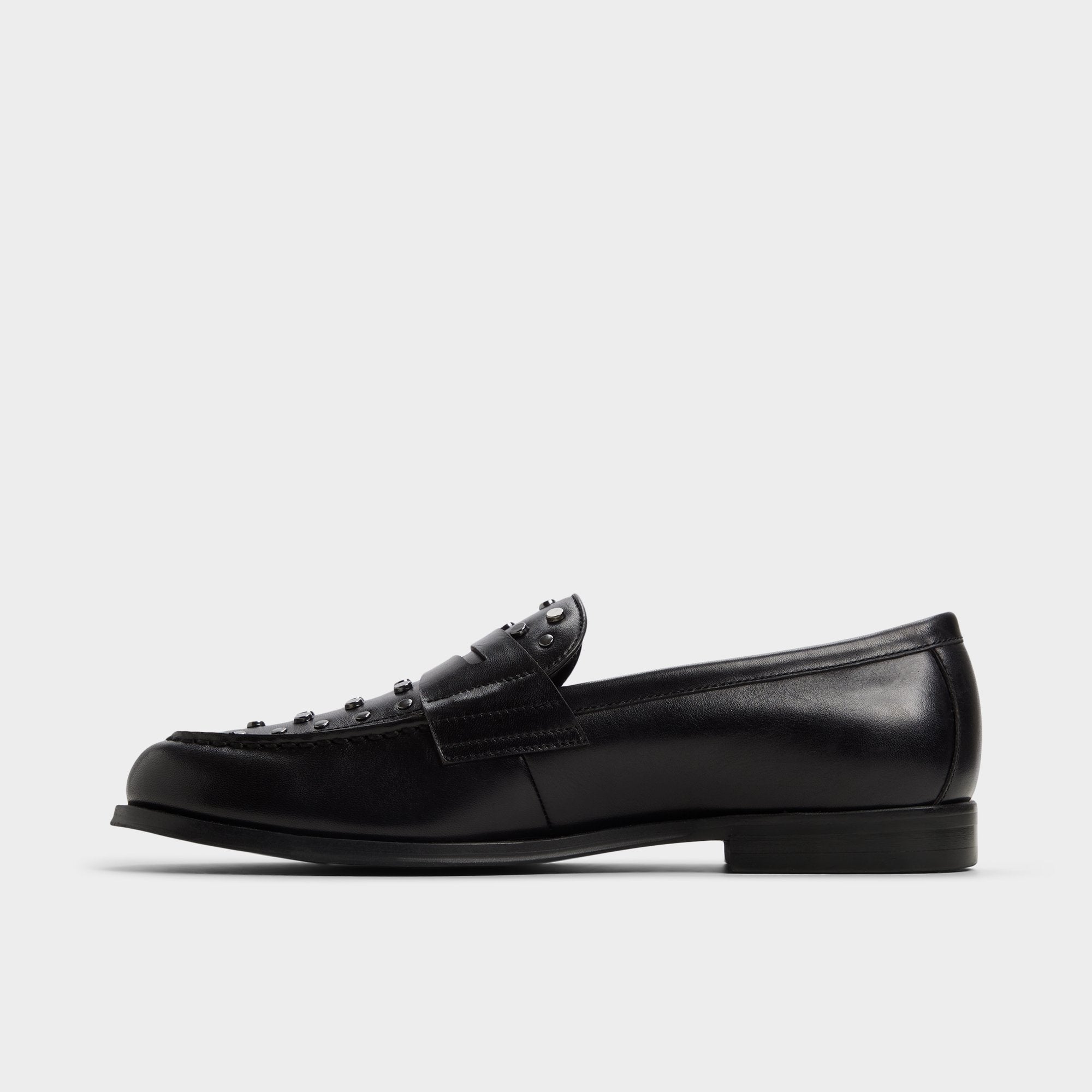 Aldo Keifer Black/Silver Multi Men's Dress Shoes - Loafer Men