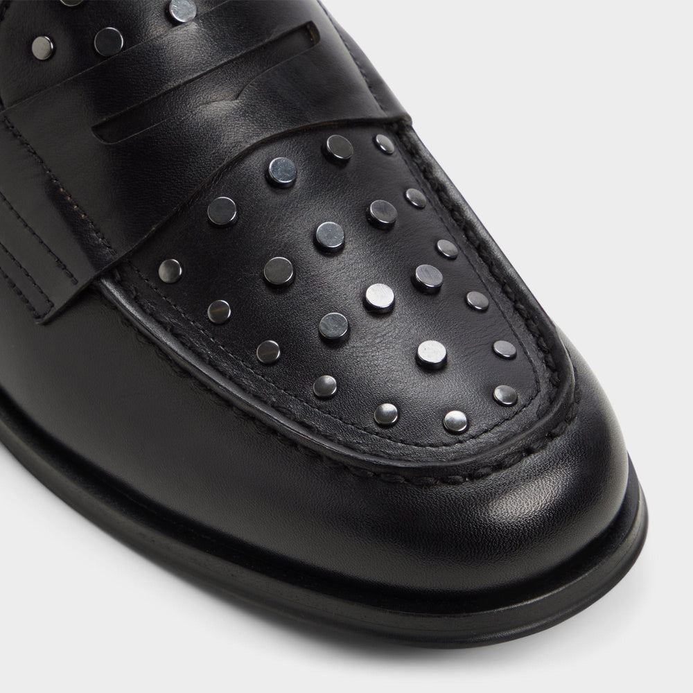 Aldo Keifer Black/Silver Multi Men's Dress Shoes - Loafer Men
