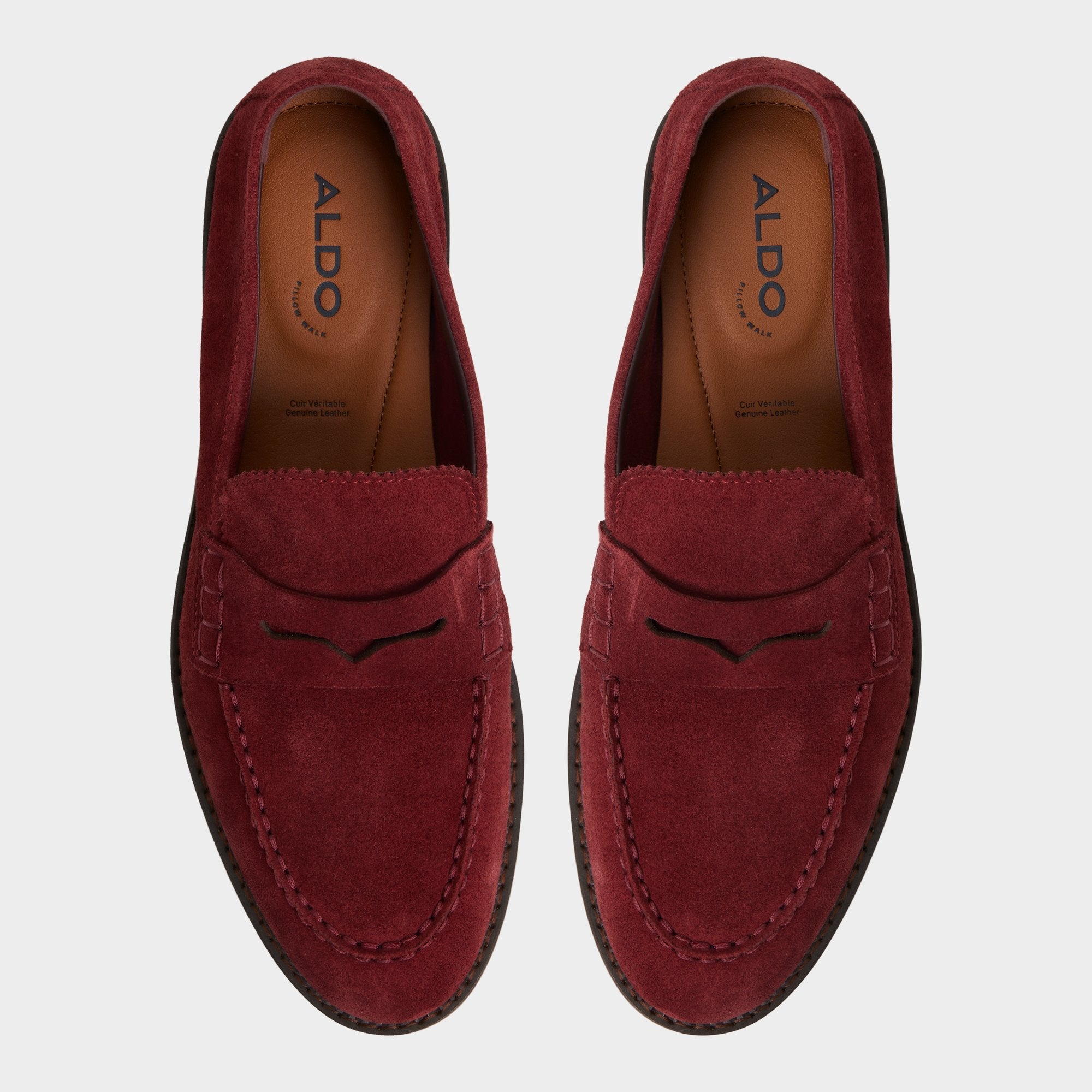 Aldo Melvillee in Medium Red - Loafer Men