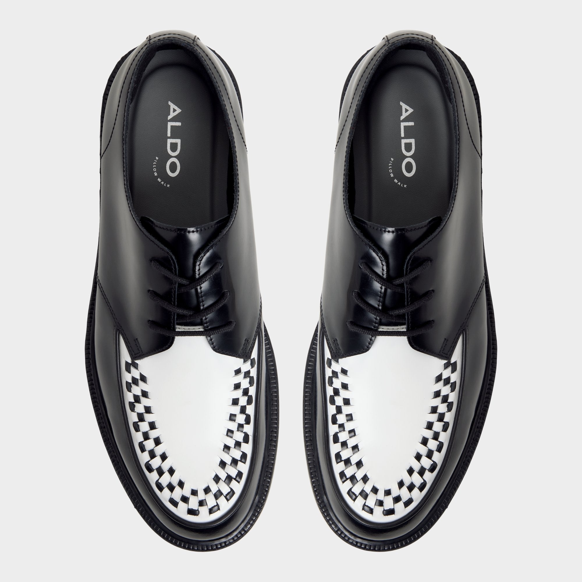 Aldo Rocco in Black White - Oxford shoe Men