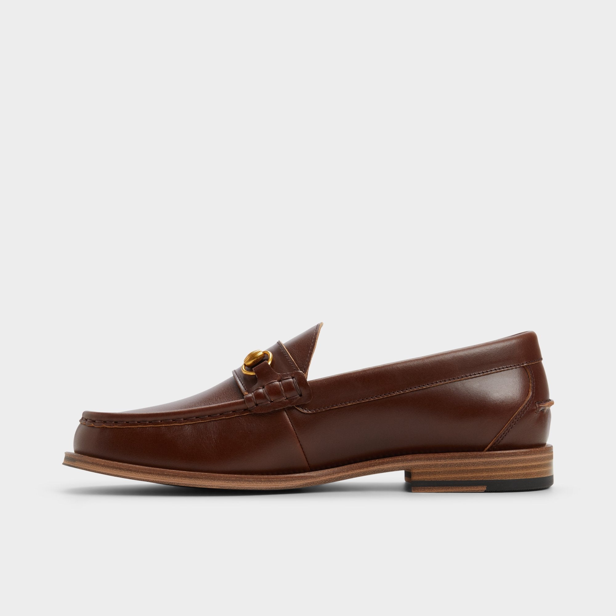 Aldo Wildwoodd Medium Brown Men's Dress Shoes - Loafer Men