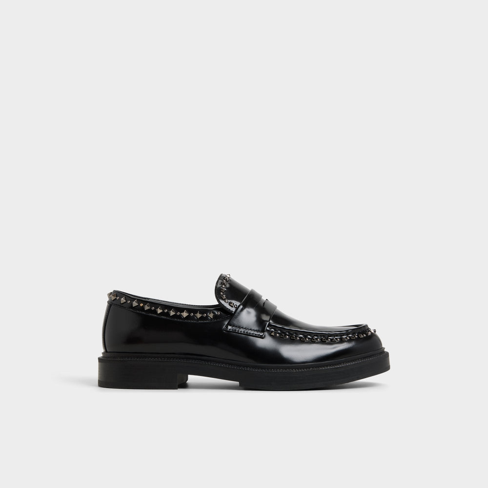Aldo Zollo Black Men's Loafers & Slip-Ons - Loafer Men