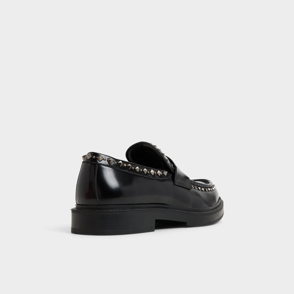 Aldo Zollo Black Men's Loafers & Slip-Ons - Loafer Men
