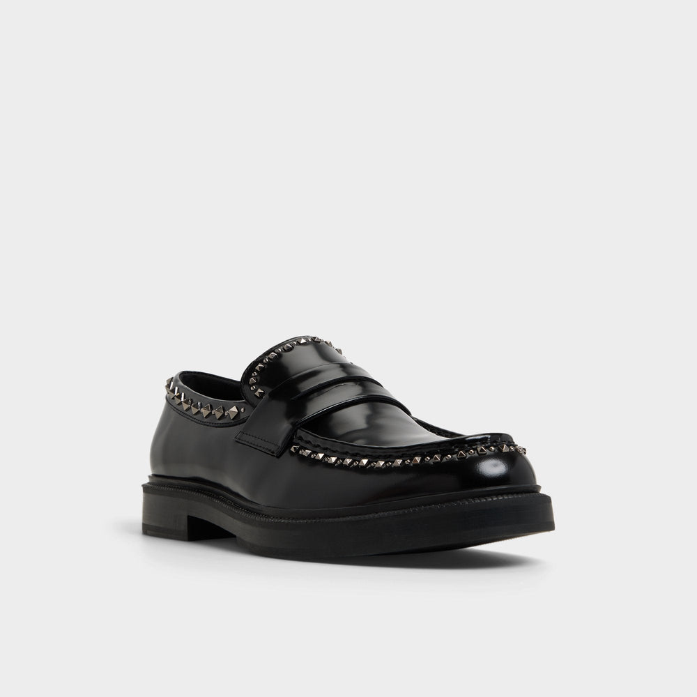 Aldo Zollo Black Men's Loafers & Slip-Ons - Loafer Men