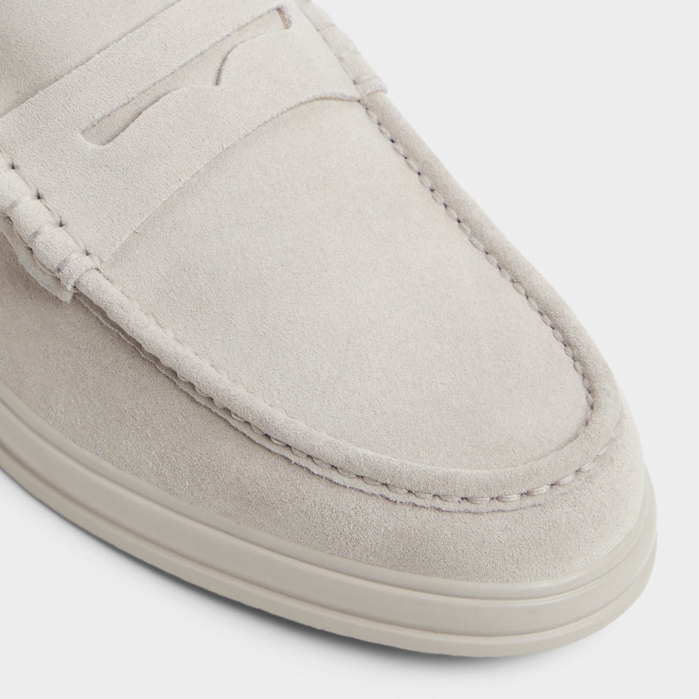 Aldo Tucker Light Grey Men's Dress Shoes - Loafer Men