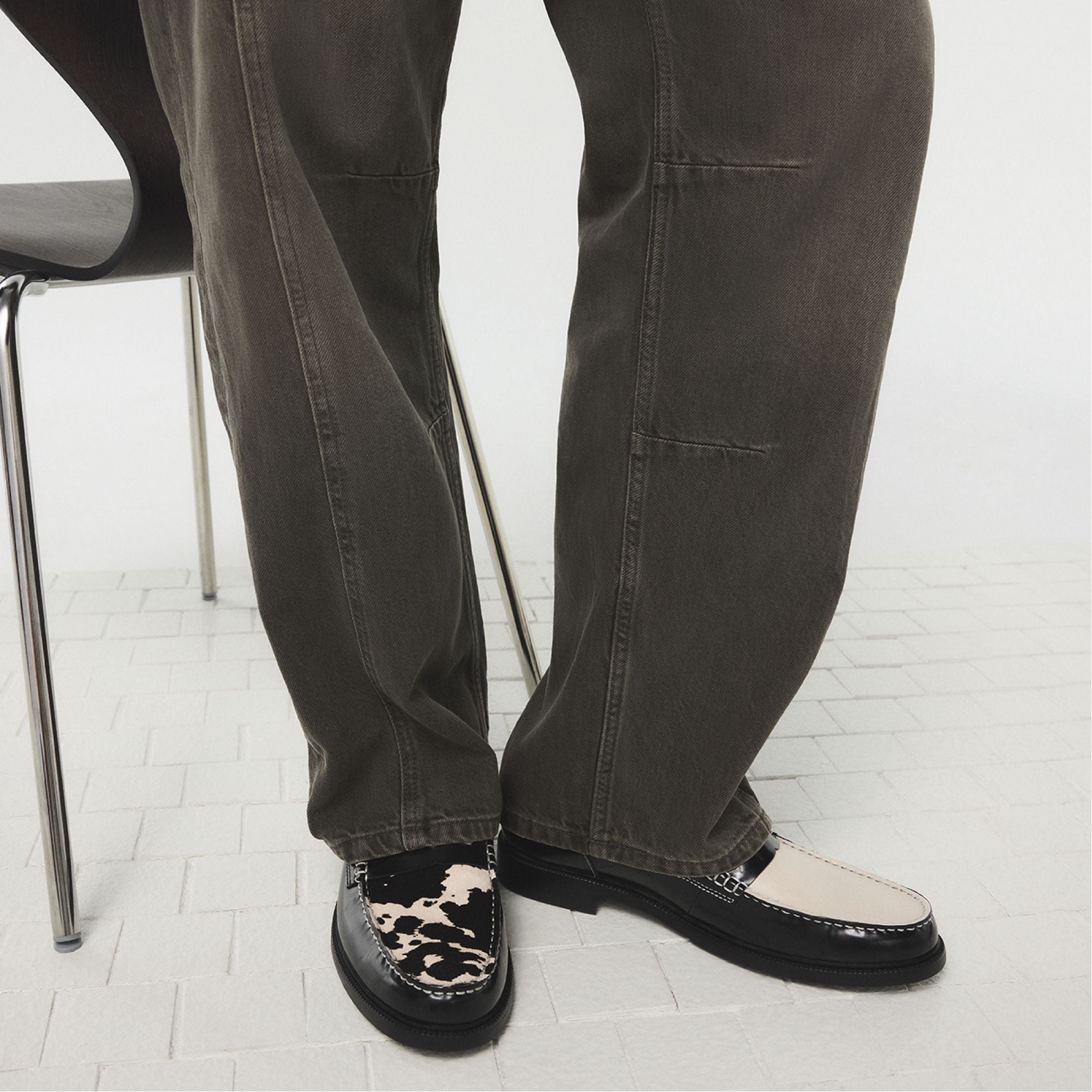 Aldo Kieran in Black Combo - Loafer Men