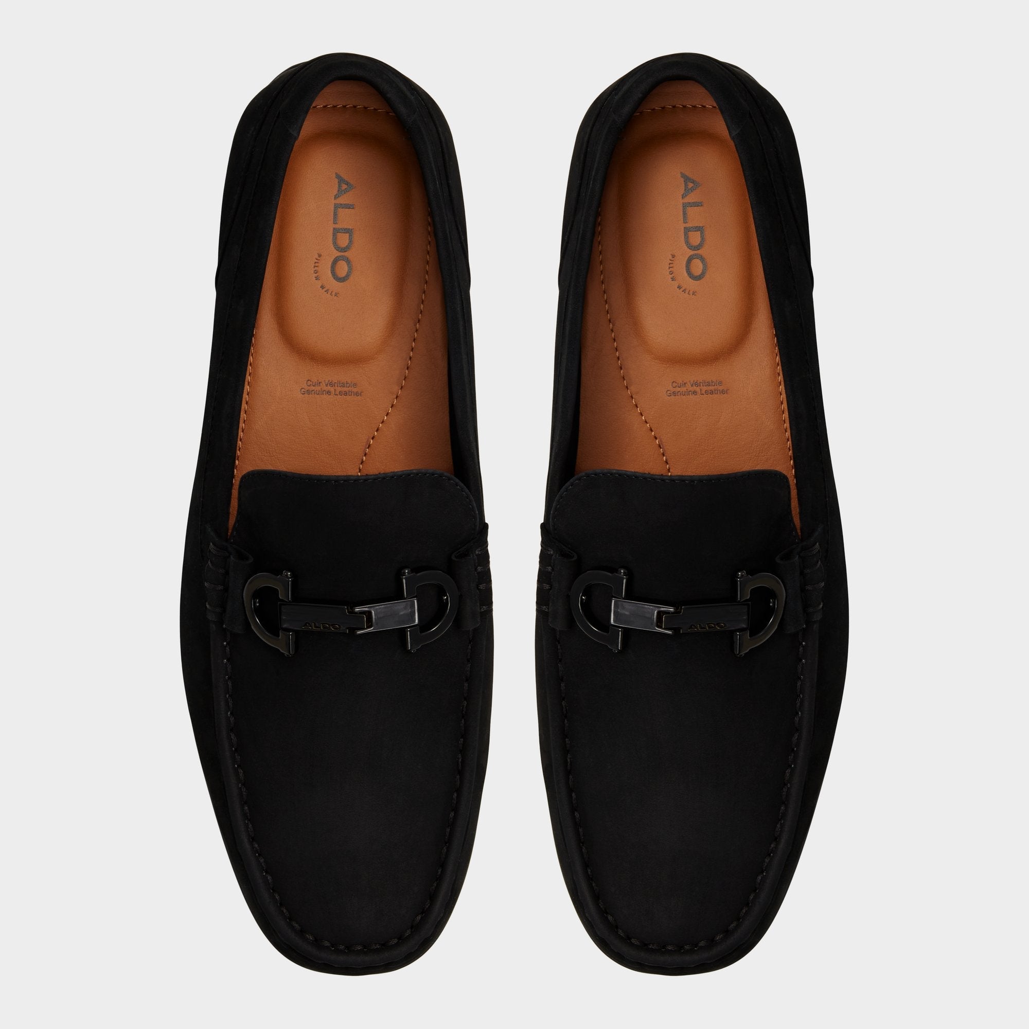 Aldo Orlovoflexx Black Men's Loafers & Slip-Ons - Driving shoe Men