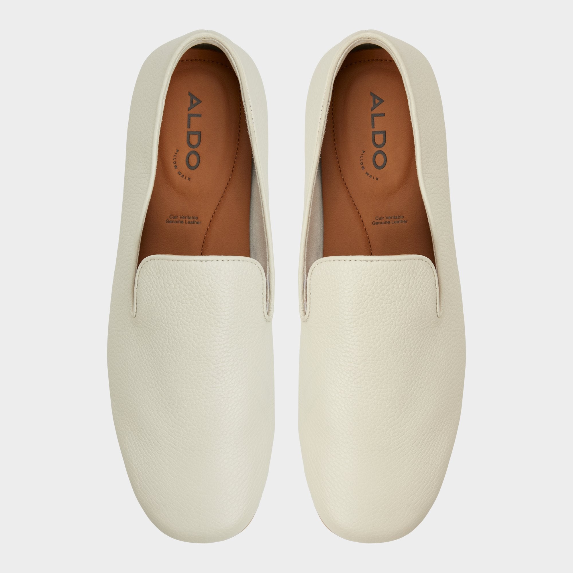 Aldo Resolute Ivory Men's Casual Shoes - Driving shoe Men