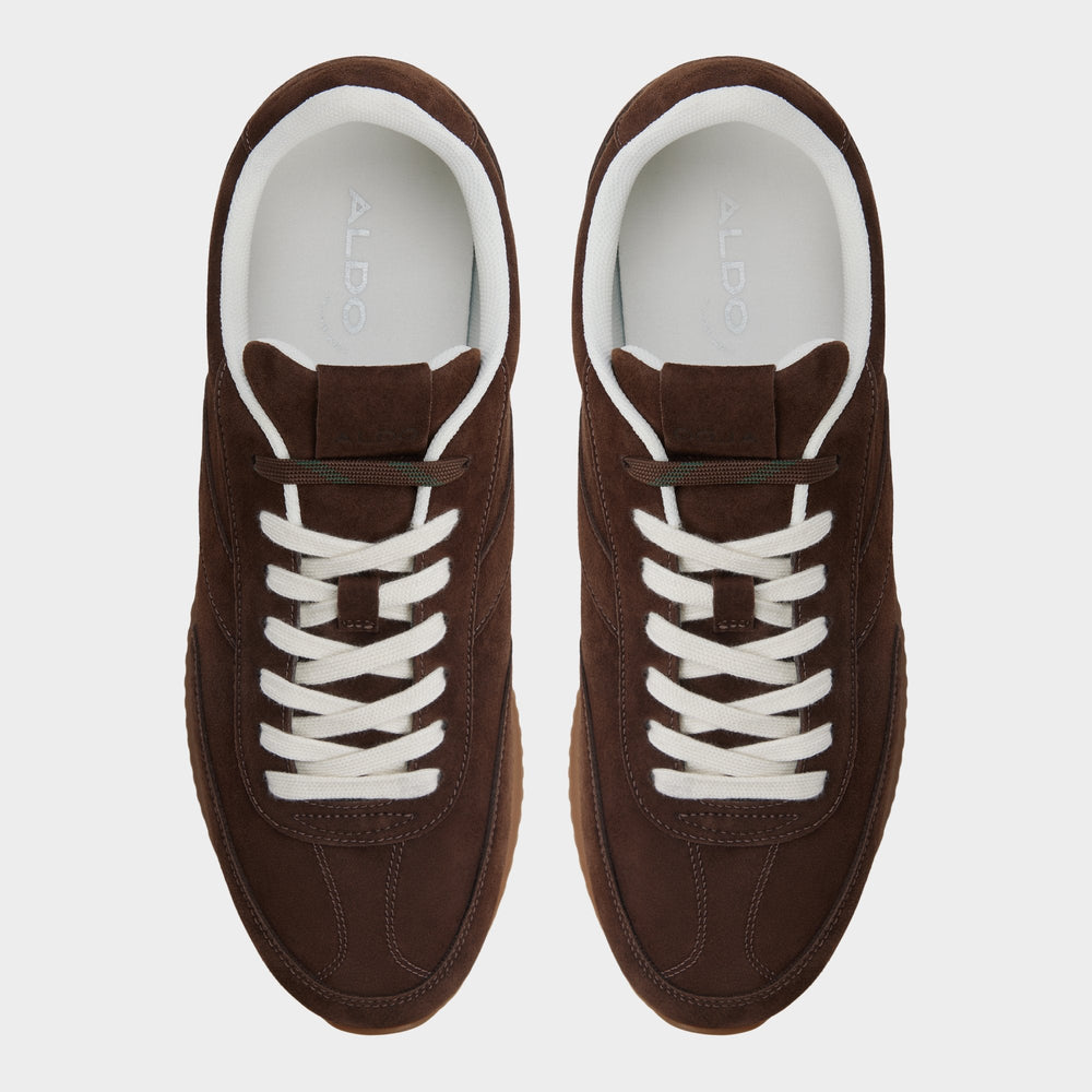 Aldo Nathaniell in Dark Brown - Low top sneaker, Cup sole Men