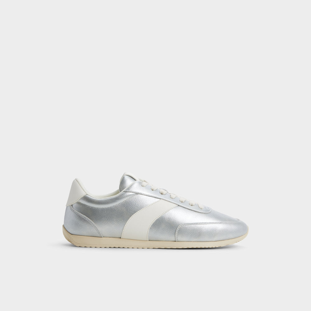 Aldo Nathaniel in Silver - Low top sneaker, Cup sole Men