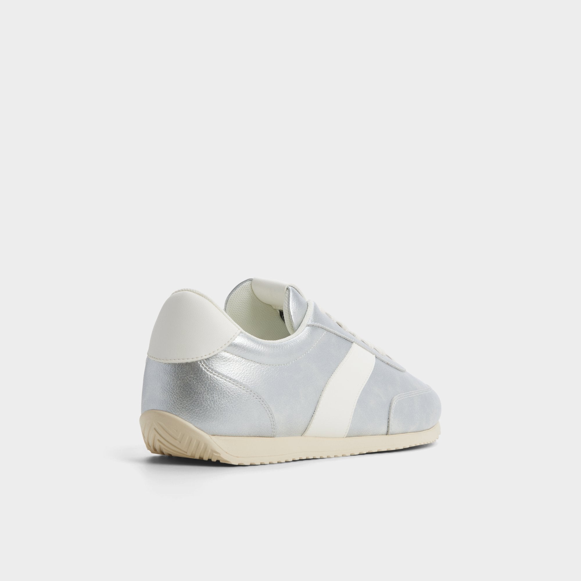 Aldo Nathaniel in Silver - Low top sneaker, Cup sole Men