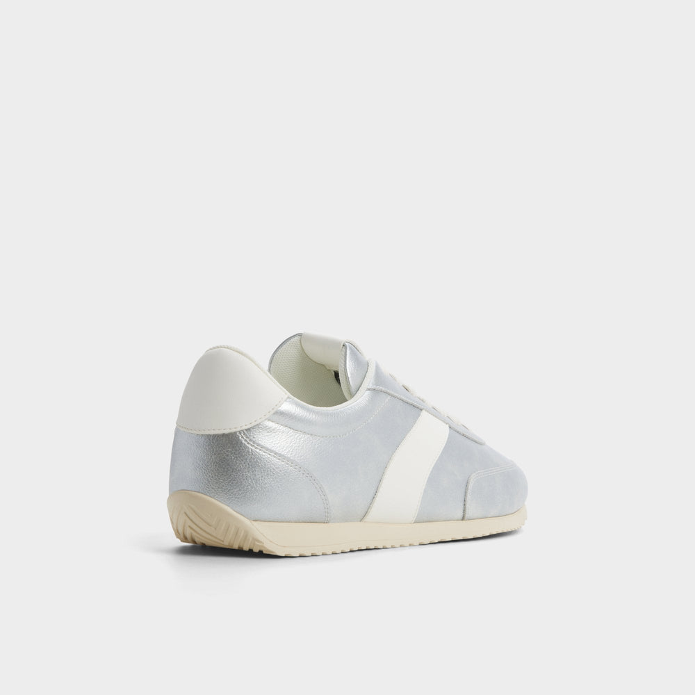 Aldo Nathaniel in Silver - Low top sneaker, Cup sole Men