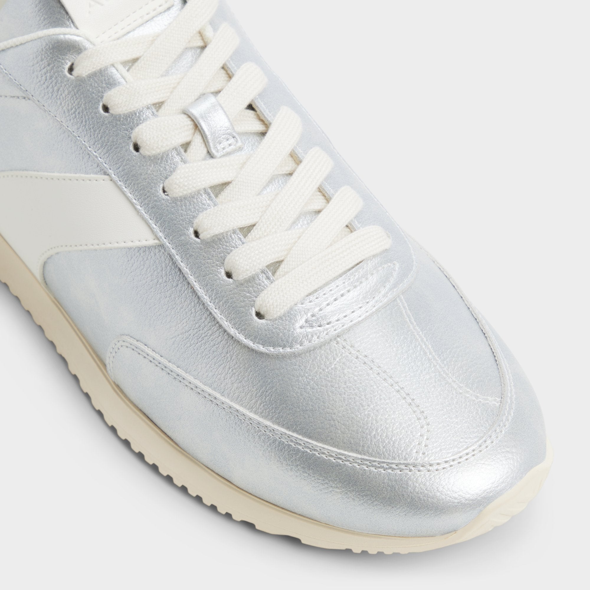 Aldo Nathaniel in Silver - Low top sneaker, Cup sole Men