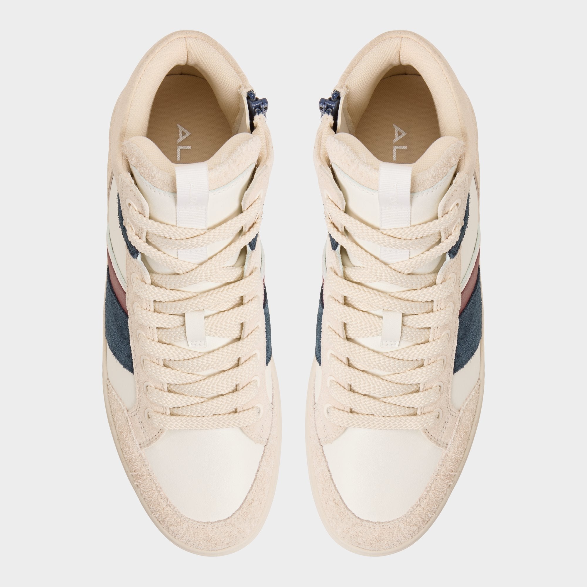 Aldo Retrotrainer White Men's High top - High top sneaker, Cup sole Men