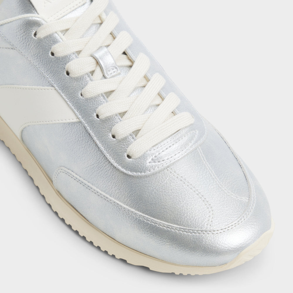 Aldo Nathaniell in Silver - Low top sneaker, Cup sole Men