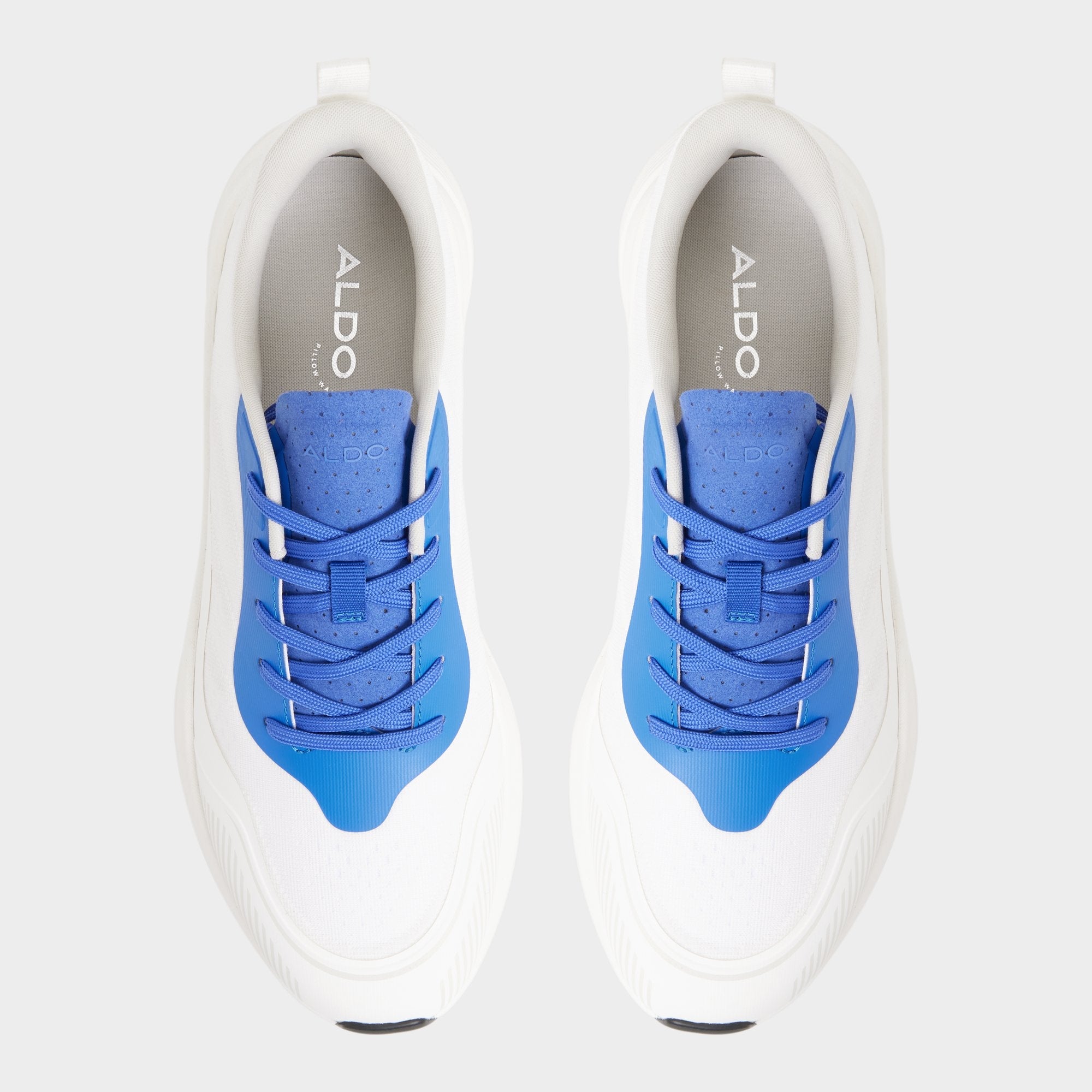 Aldo Pillowsnkr in M White Blue14112546 - Jogger sneaker, Jogger sole Men