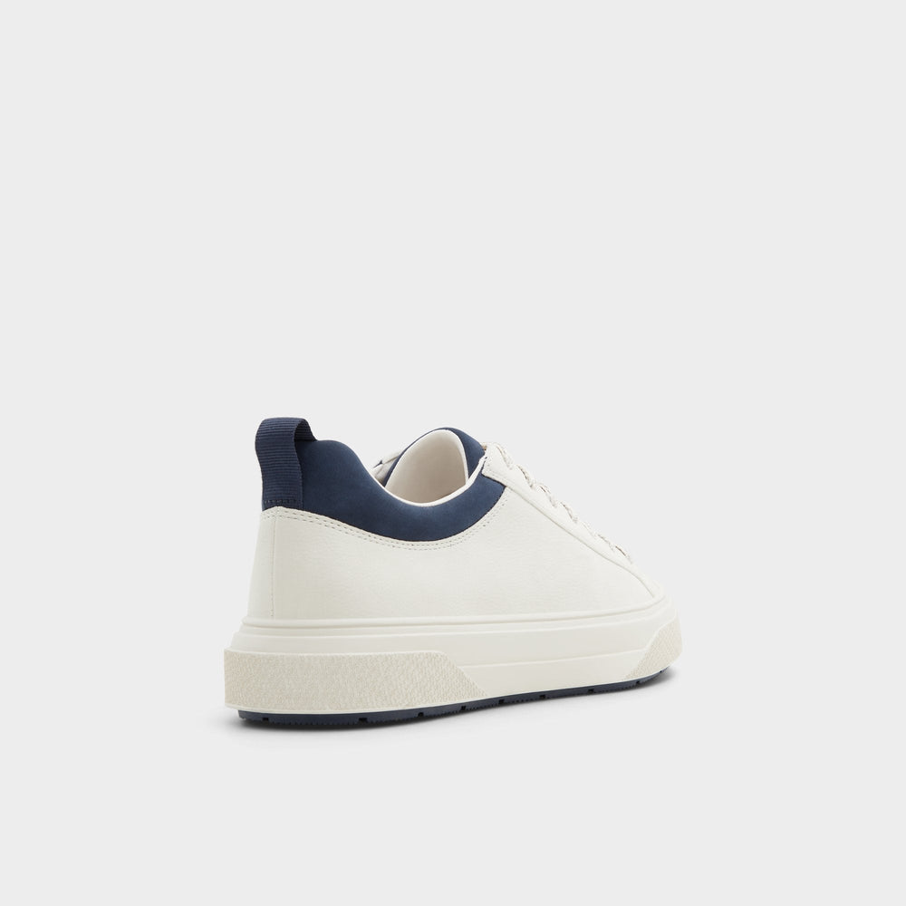 Aldo Bas White/Bone Men's Low top - Low top sneaker, Cup sole Men